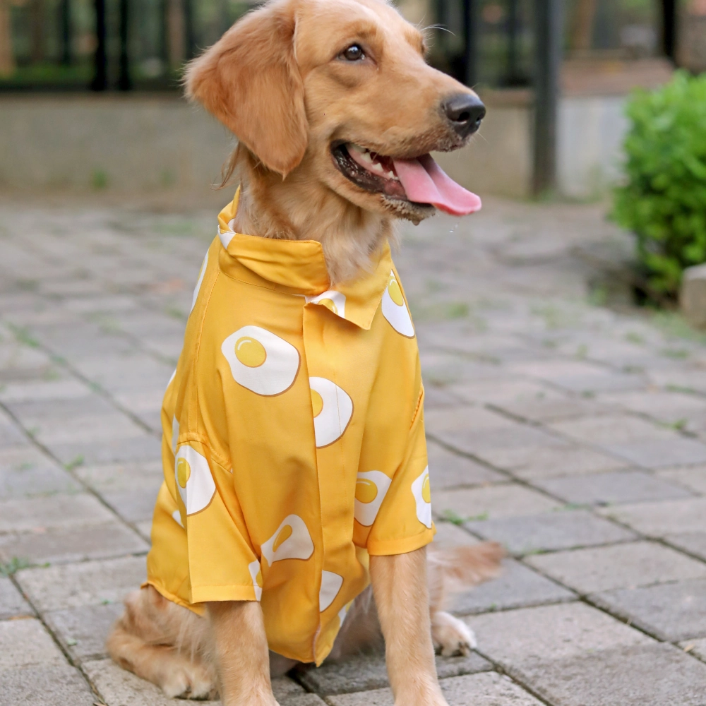 15buttons Sunny Side Up Shirt for Dogs