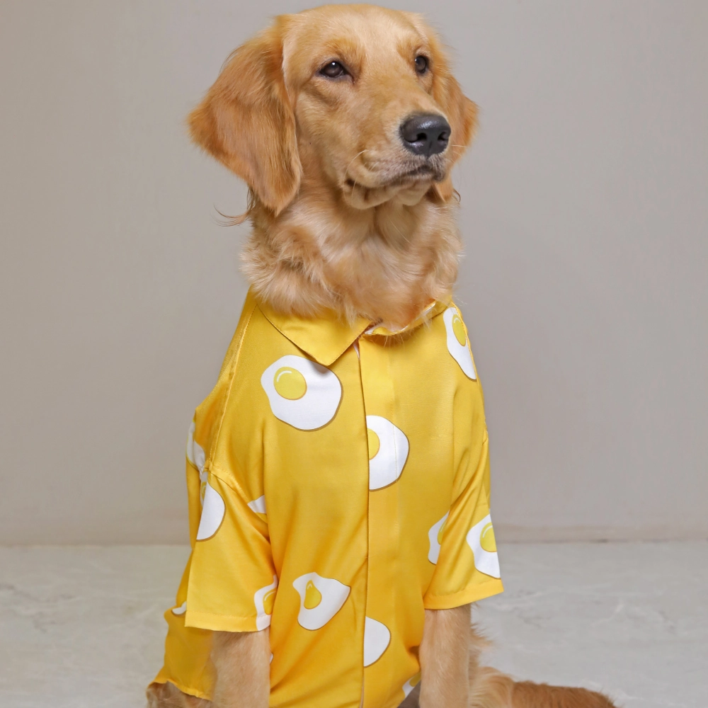 15buttons Sunny Side Up Shirt for Dogs