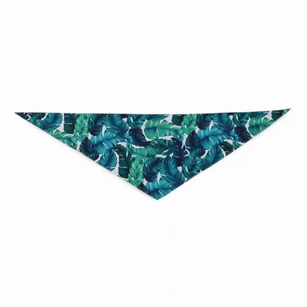 15buttons Tropical Leaf Bandana for Dogs