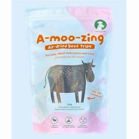 A-moo-zing - Air-Dried Beef Tripe for Dogs & Cats