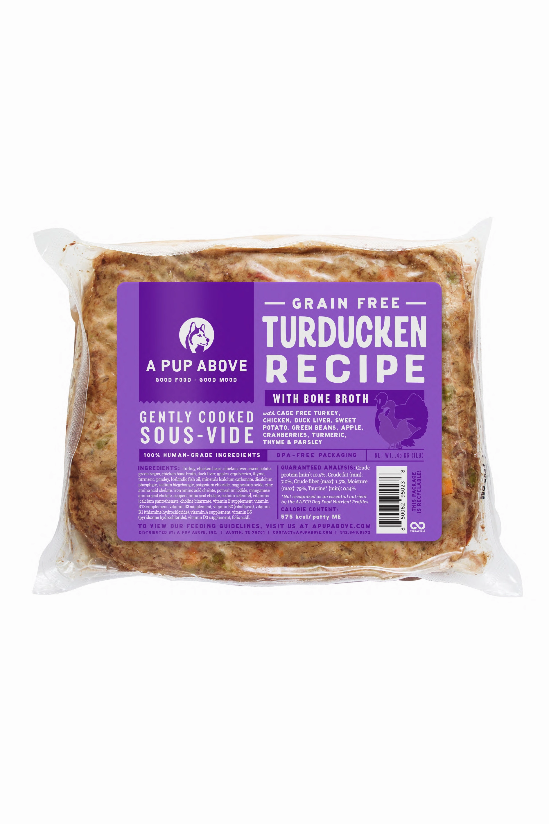 A Pup Above Turducken Fresh Dog Food