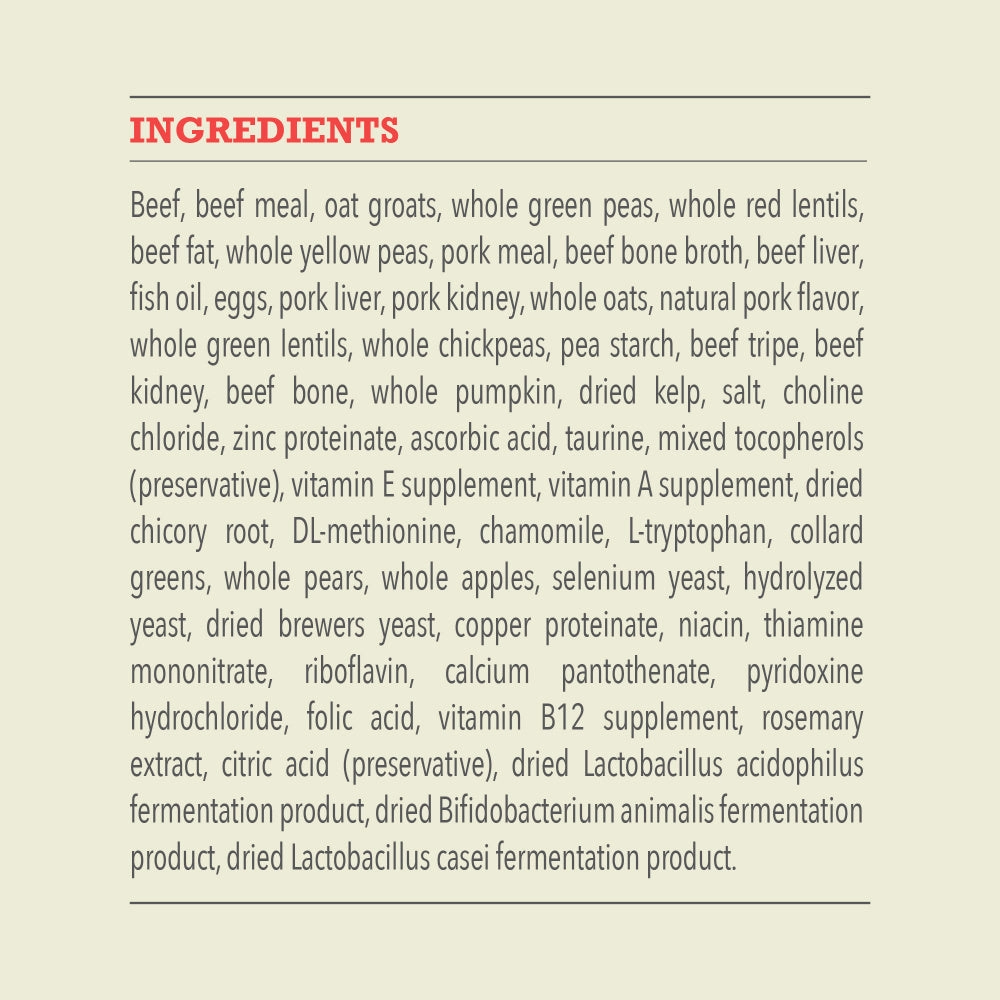 ACANA Rescue Care For Adopted Dogs Premium Dry Food Red Meat, Liver & Whole Oats Recipe