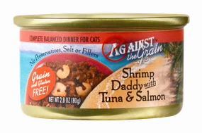 Against the Grain Shrimp Daddy with Tuna and Salmon Canned Cat Food