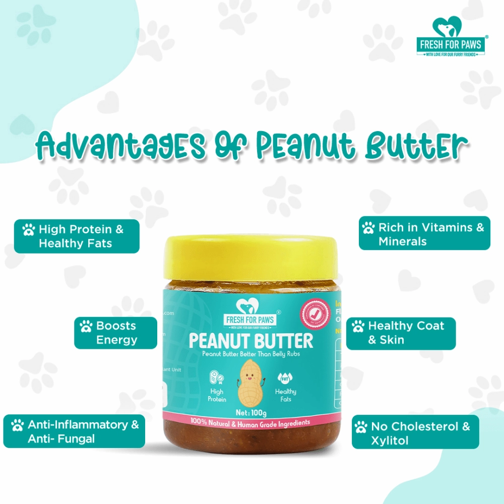 Barkbutler Chu the bone Treat Dispensing Toy and Fresh For Paws Peanut Butter for Dogs Combo