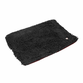 Barkbutler x Fofos Chenille Memory Foam Mat for Dogs and Cats (Grey)