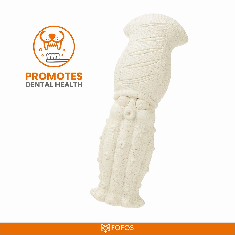 Barkbutler x Fofos Durable Sea Bass Chew Toy for Dogs