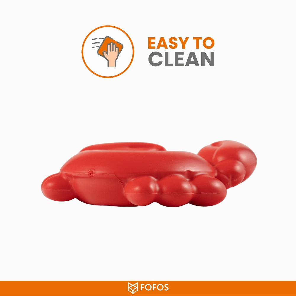 Barkbutler x Fofos Ocean Crab Squeaky Chew Toy for Dogs