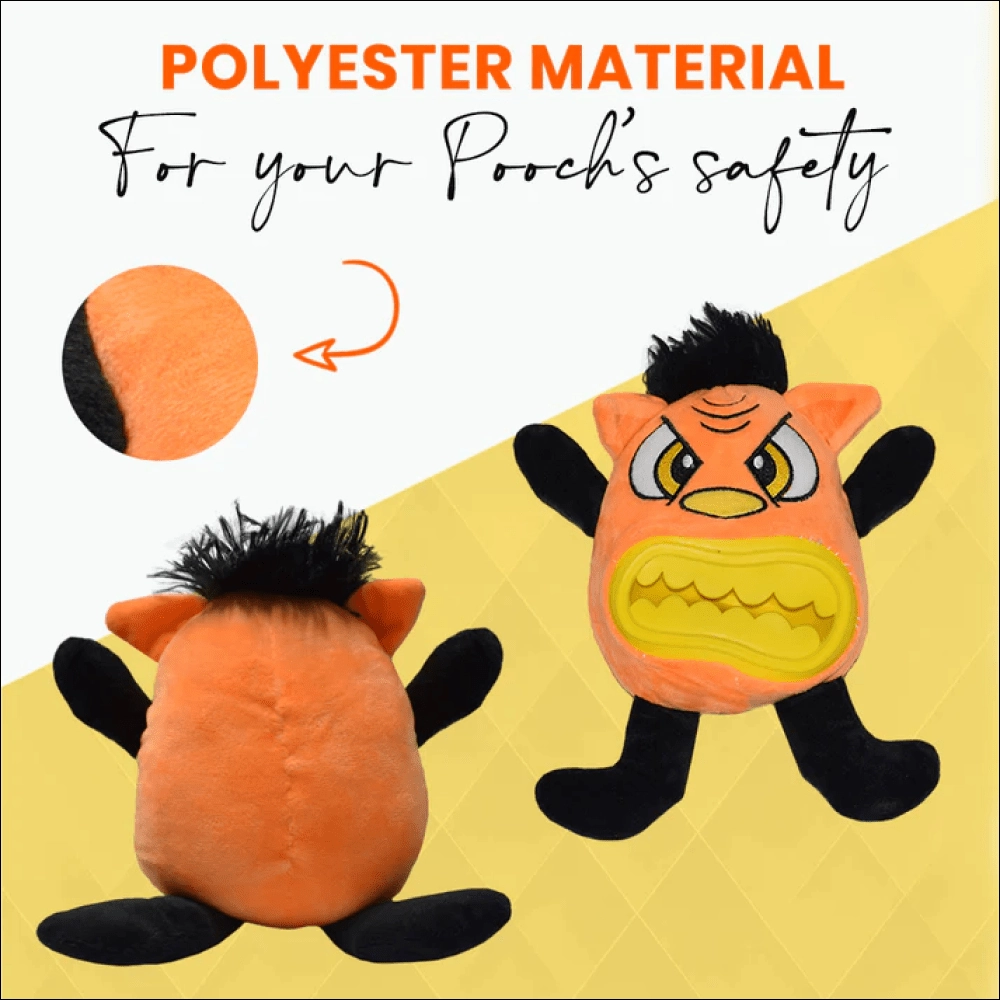 Basil Treat Monster Plush Toy for Dogs and Cats