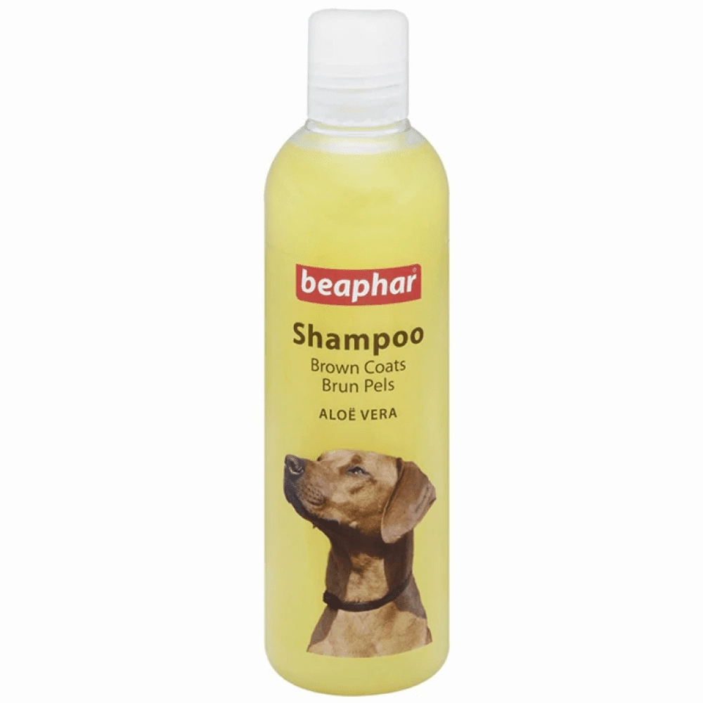 Beaphar Honey & Aloe Vera Herbal Brown Coat Dog Shampoo