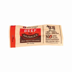 Beef Deli Sausages Dog Treats