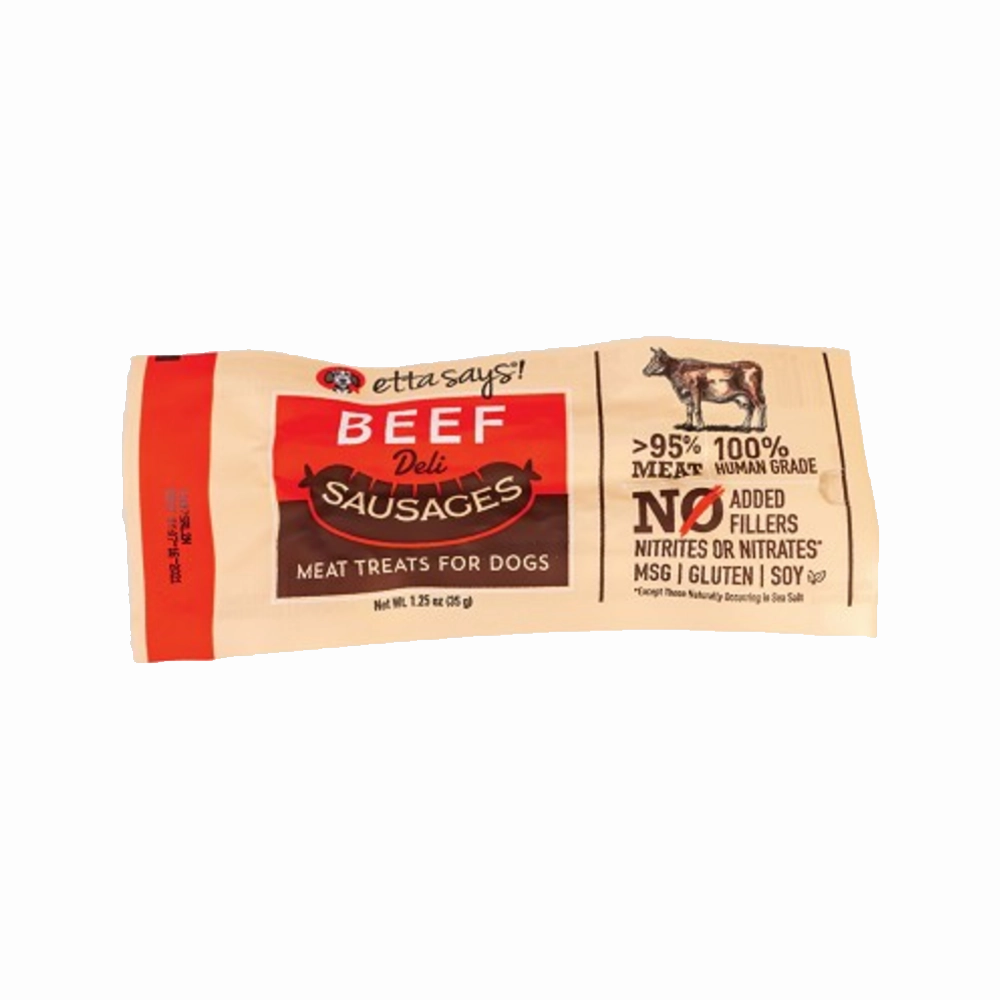 Beef Deli Sausages Dog Treats