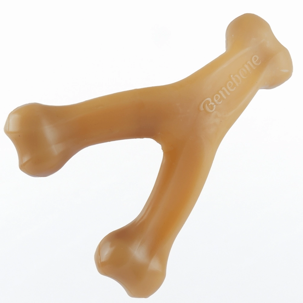 Benebone Chicken Flavored Wishbone Chew Toy for Dogs | For Aggressive Chewers