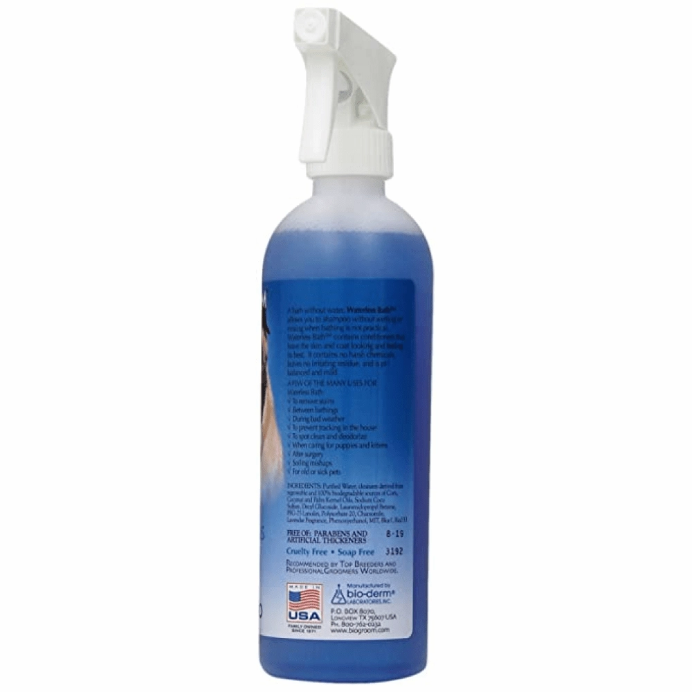 Bio Groom Waterless Bath Shampoo Spray For Dogs