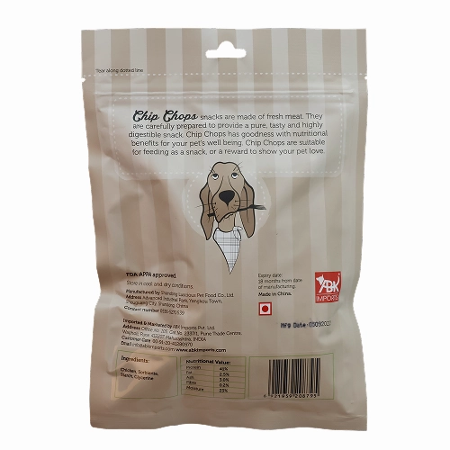 Chip Chops Chicken Tenders and Henlo Chicken Jerky Dog Treats Combo