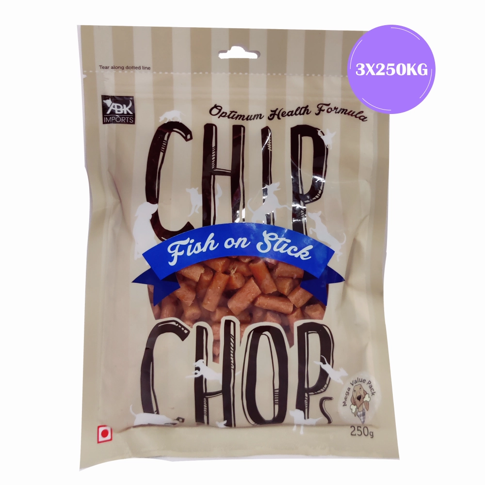 Chip Chops Fish on Stick  Dog Treats
