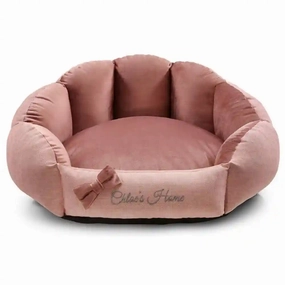 Chloe's Home Bahamas Bed for Dogs and Cats (Pink)