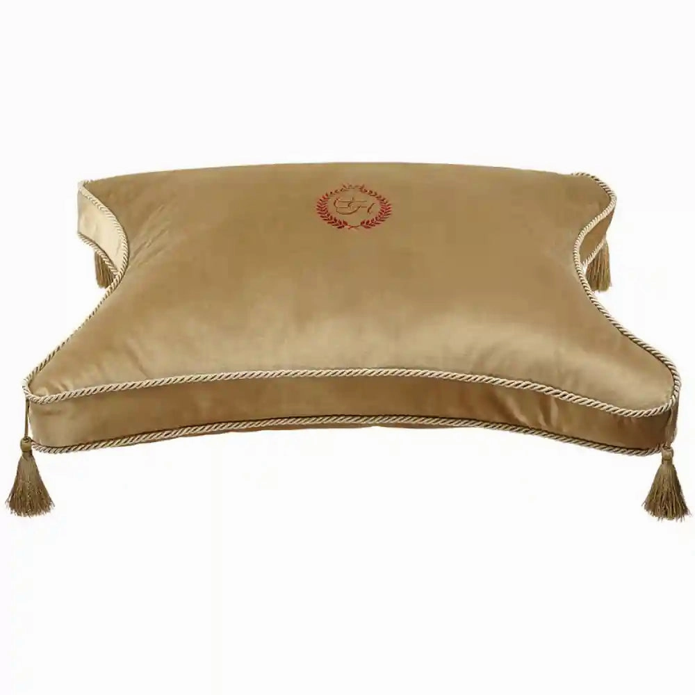 Chloe's Home King & Queen  Bed for Dogs and Cats (Gold)