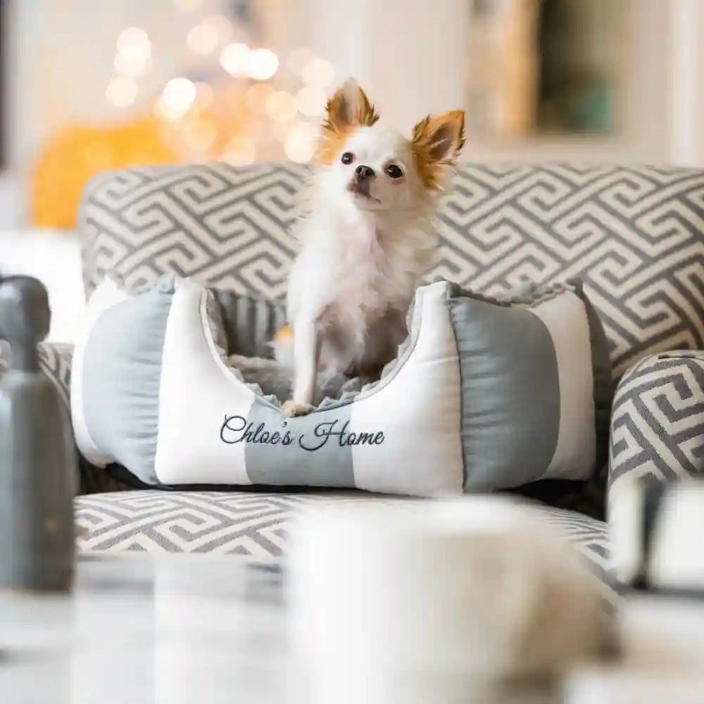 Chloe's Home Monte Carlo Bed for Dogs and Cats (Grey)