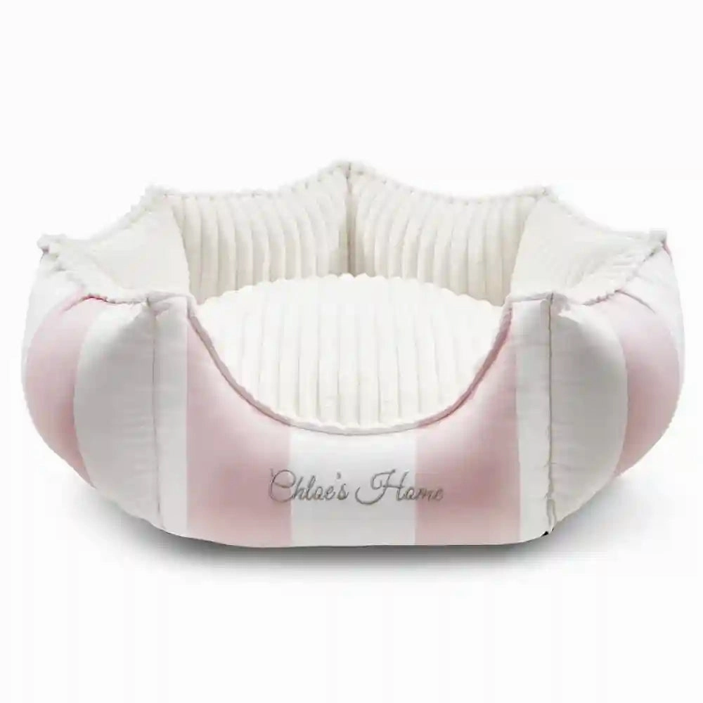 Chloe's Home Monte Carlo Bed for Dogs and Cats (Pink)