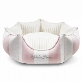 Chloe's Home Monte Carlo Bed for Dogs and Cats (Pink)