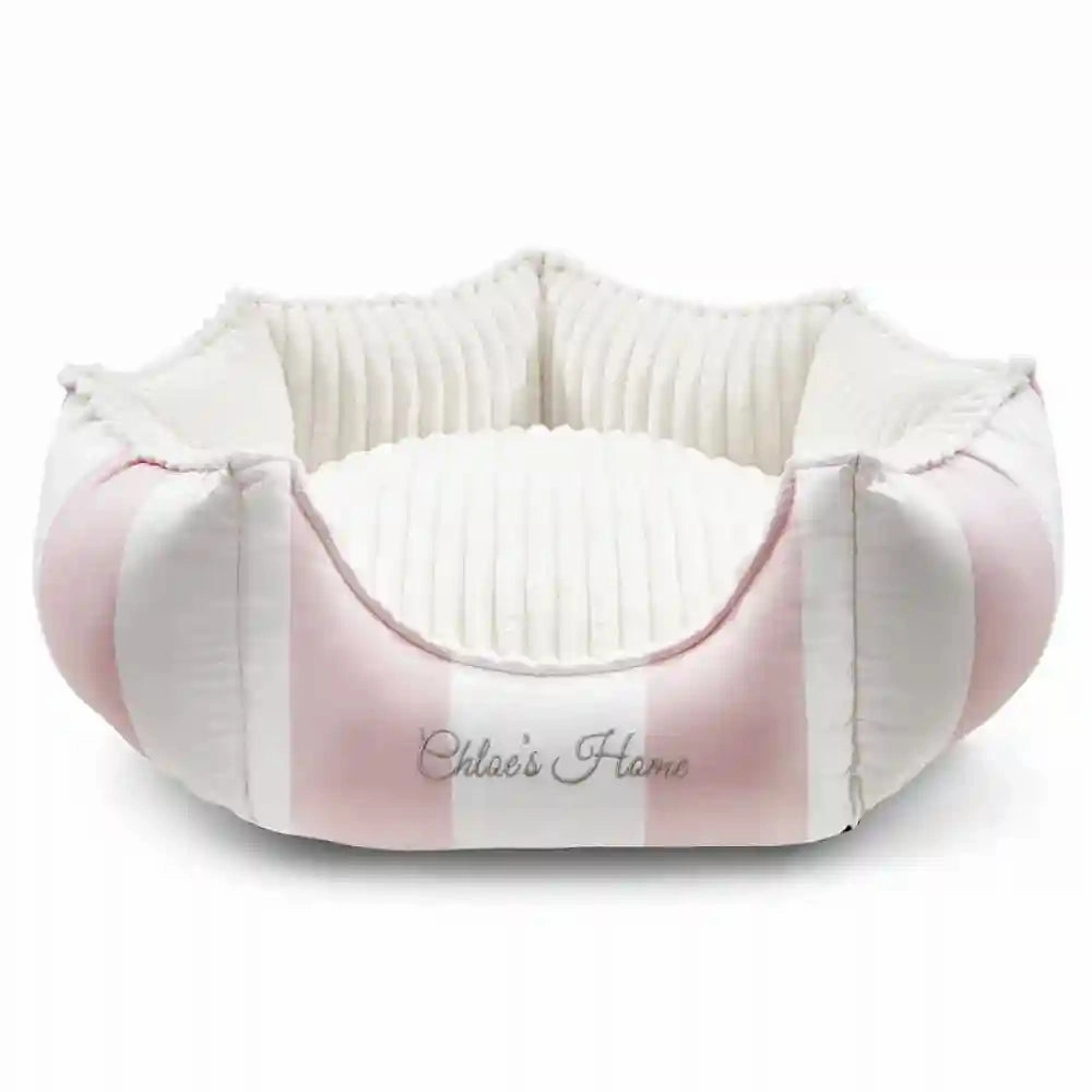 Chloe's Home Monte Carlo Bed for Dogs and Cats (Pink)