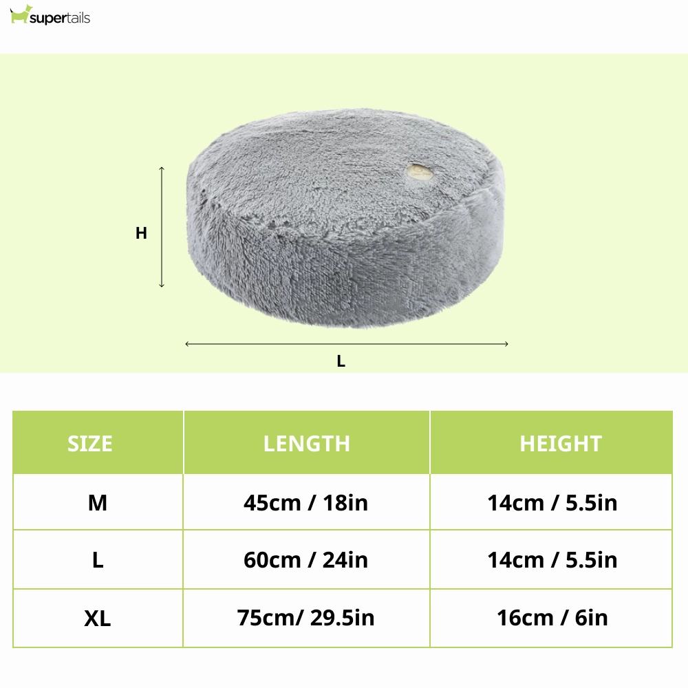 Chloe's Home Petersburg Bed for Dogs and Cats (Grey)