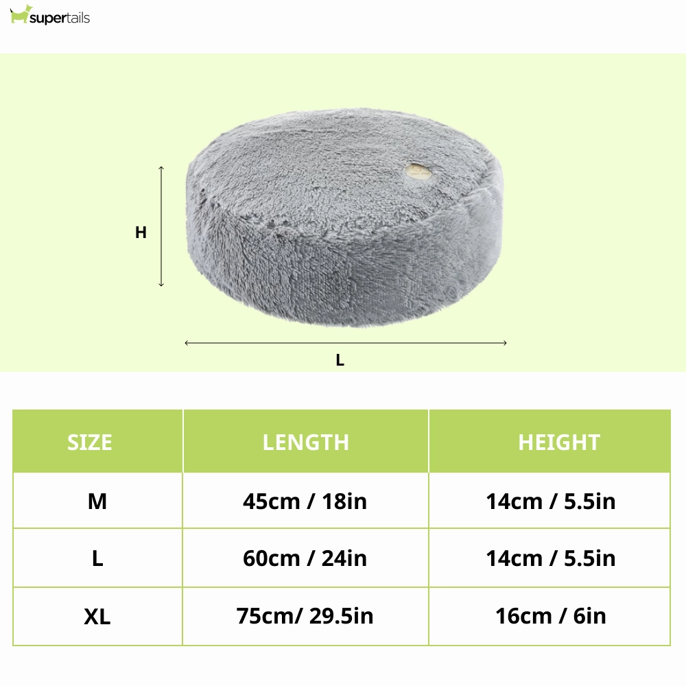 Chloe's Home Petersburg Bed for Dogs and Cats (Grey)