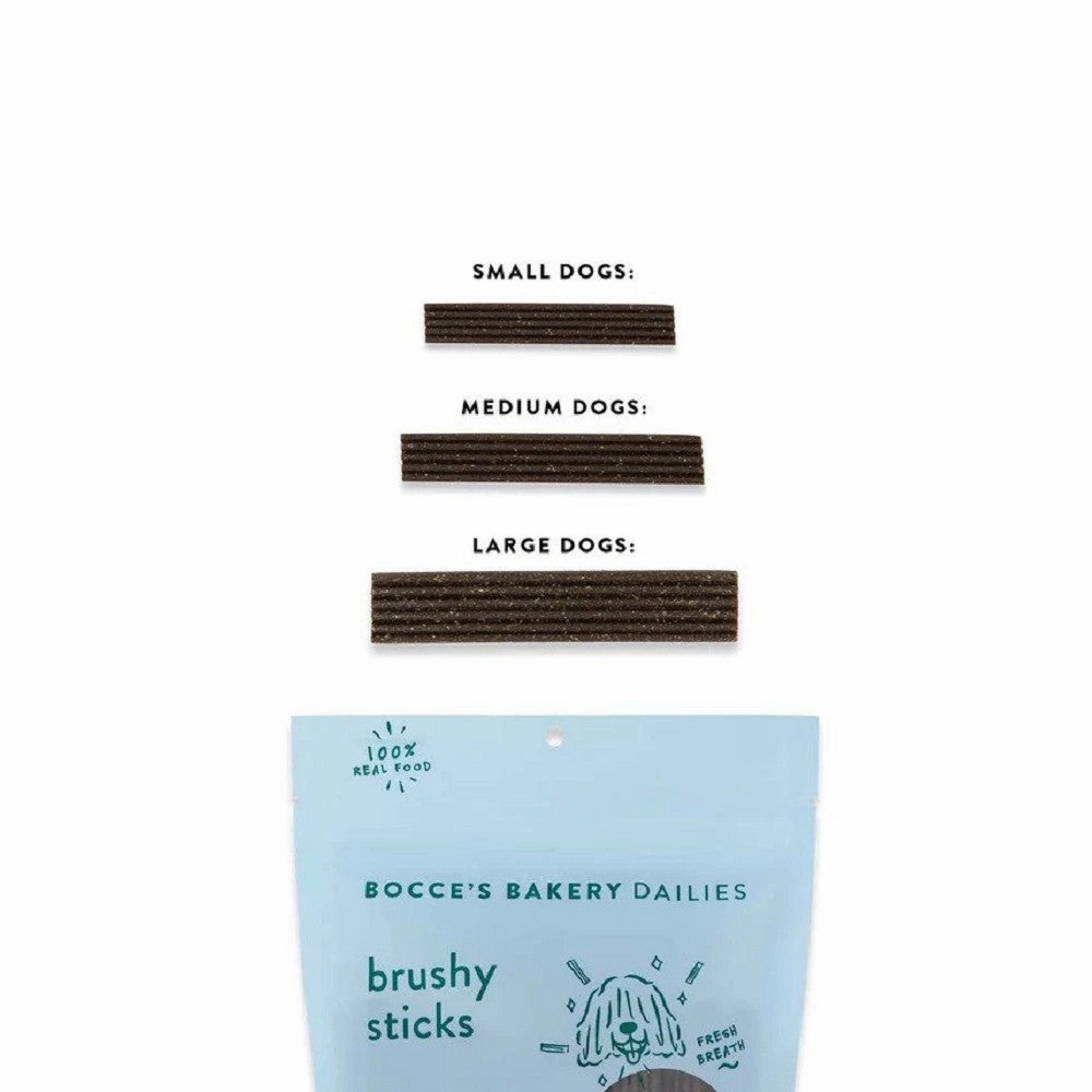 Coconut   Mint All Natural Dental Brushy Sticks Dog Treats