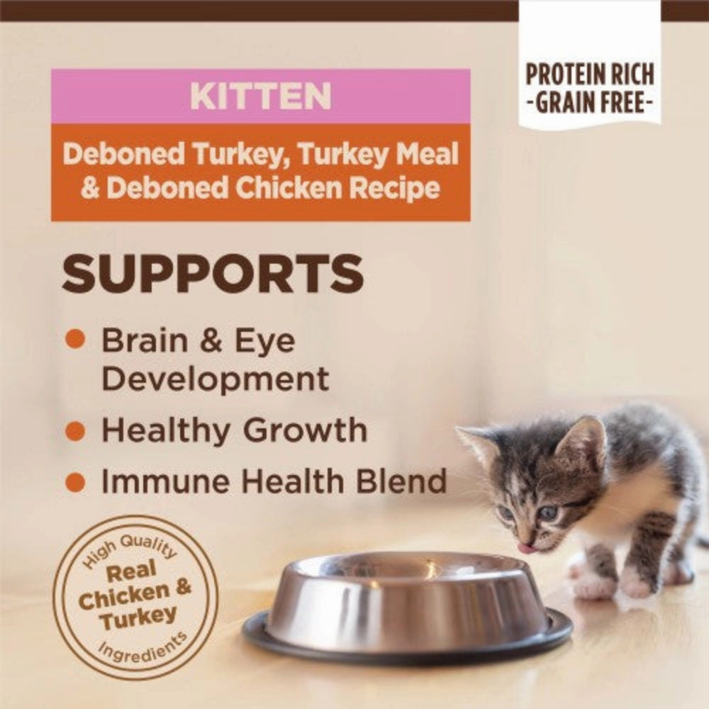 CORE Deboned Turkey & Deboned Chicken Kitten Dry Food