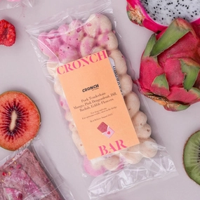 Cronch Bars Pork Tenderloin Freeze Dried Treats for Dogs and Cats