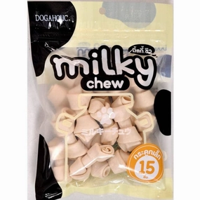 Dogaholic Milky Chew Bone Style Dog Treats (15pcs(210g) Special Offer
