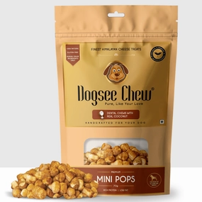 Dogsee Chew 100% Natural Yak Cheese Mini Pops Dog Treat