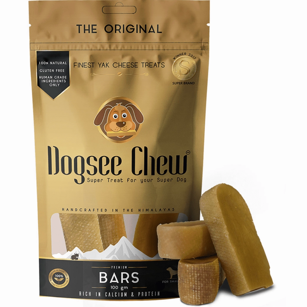 Dogsee Chew 100% Natural Yak Milk Bars Small Breed Dog Treats