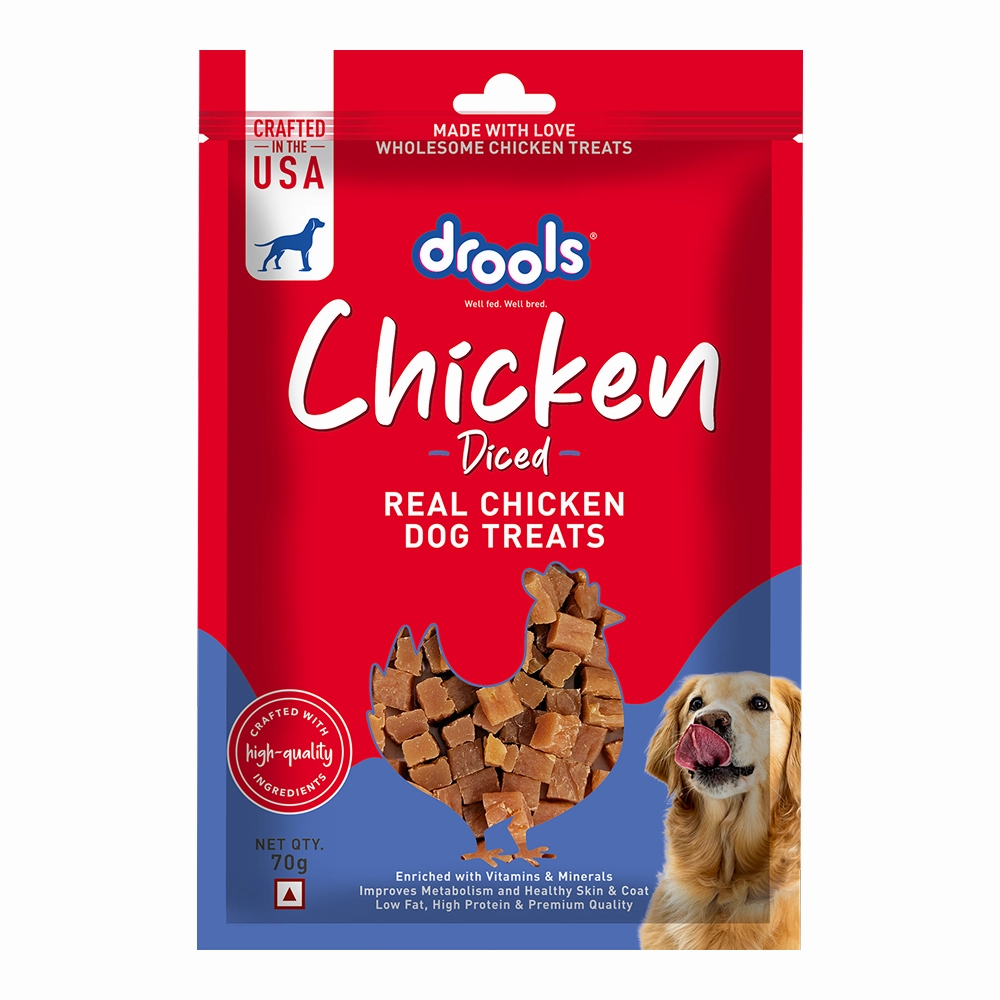 Drools Chicken Diced Dog Treats
