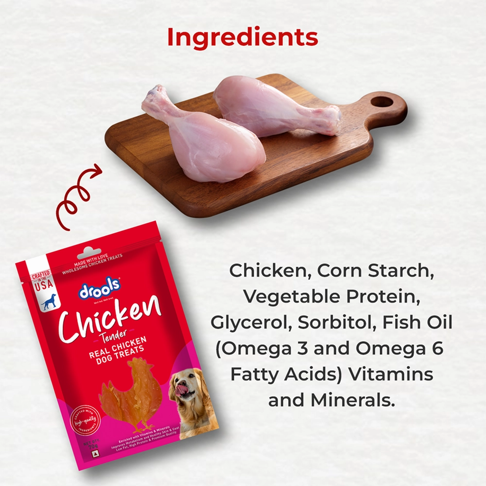 Drools Chicken Tender Dog Treats