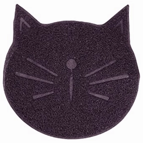 Emily Pets Litter Mat, Non Slip Litter Tracking Mat for Cats (Chocolate)