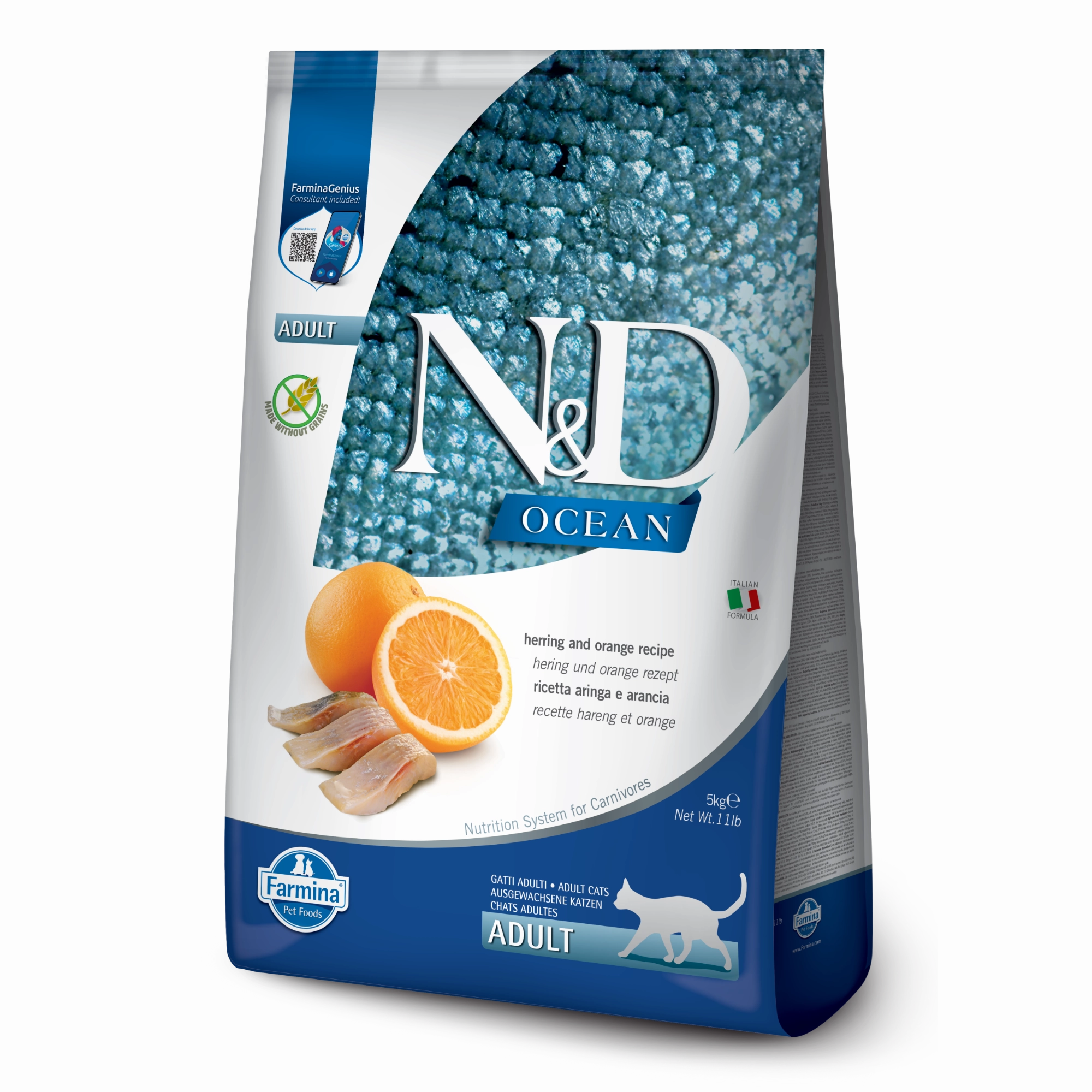 Farmina Cat N&D Ocean Herring & Orange