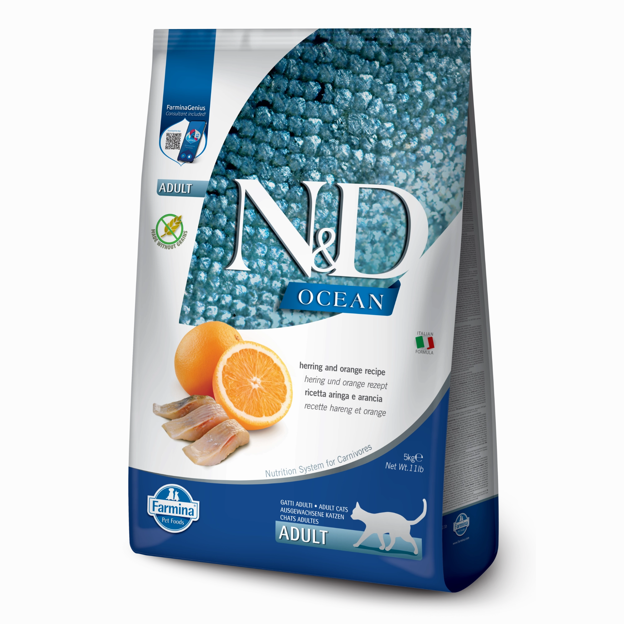 Farmina Cat N&D Ocean Herring & Orange