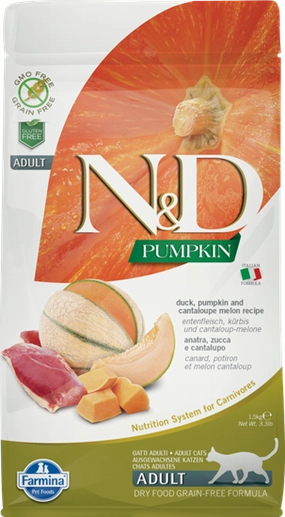 Farmina Cat N&D Pumpkin & Duck 3.3 Lb.