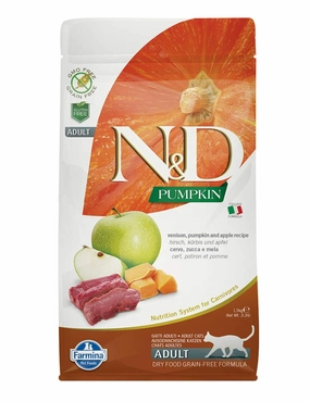 Farmina Cat N&D Pumpkin & Venison   3.3 Lb.