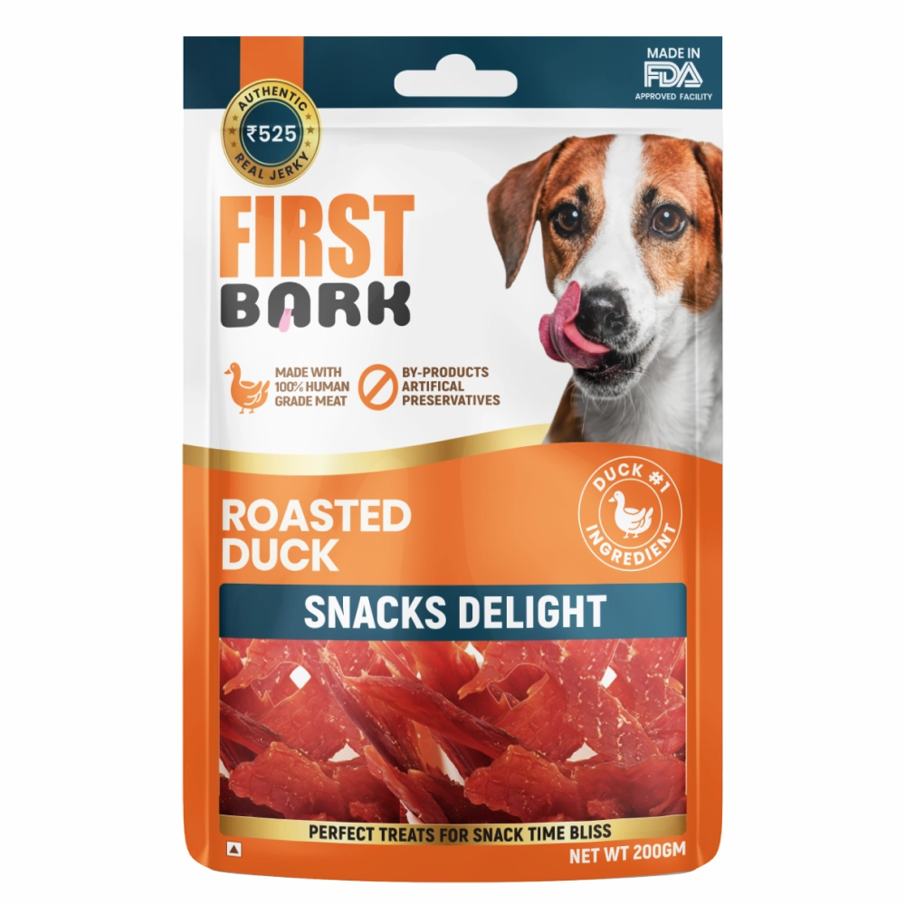 First Bark Soft Roasted Duck Dog Treats