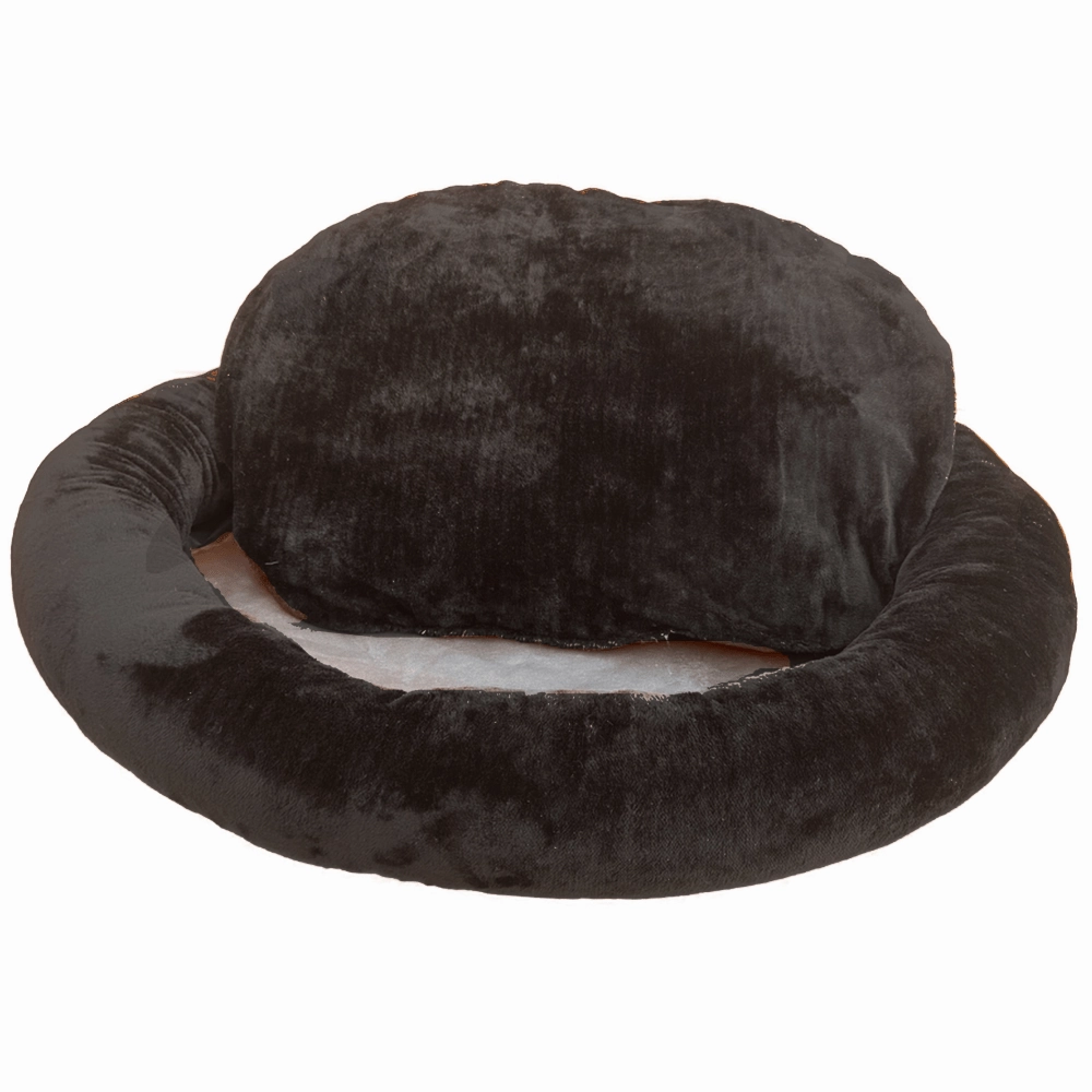 Fluffy's Luxurious Deluxe Soft Bed Washable Sofa Round Cushion for Dogs and Cats