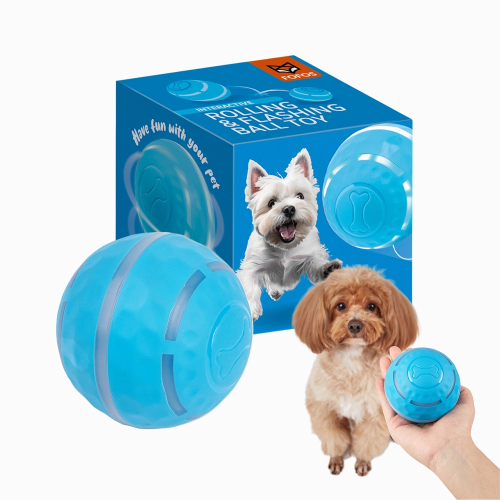 FOFOS Rechargeable Rolling Ball Smart Toy for Dogs