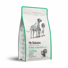 Free Range Turkey Sensitive Medium/Large Breed Dog Dry Food