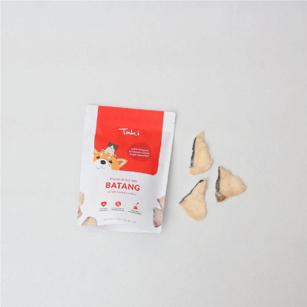 Freeze Dried Batang Fish Treats for Dogs and Cats