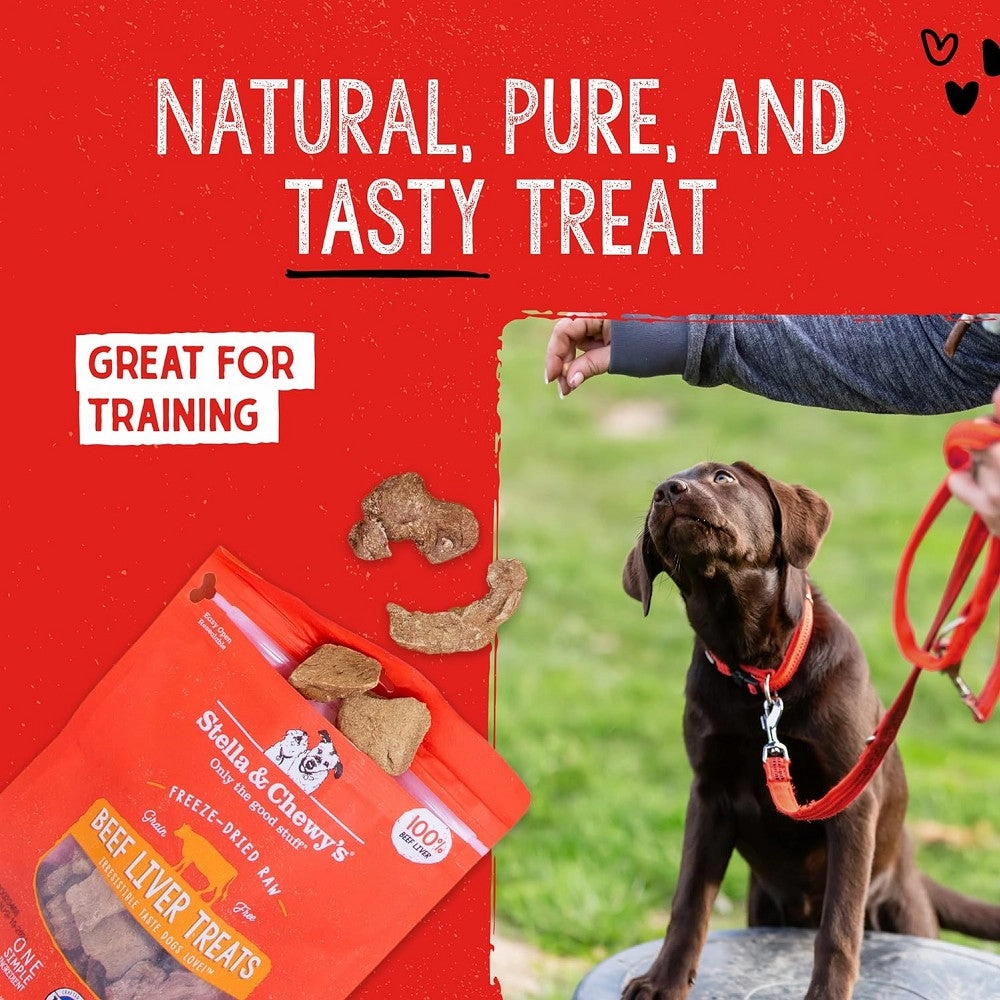 Freeze Dried Beef Liver Dog Treats