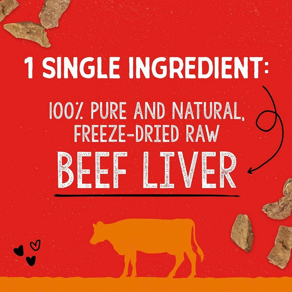 Freeze Dried Beef Liver Dog Treats