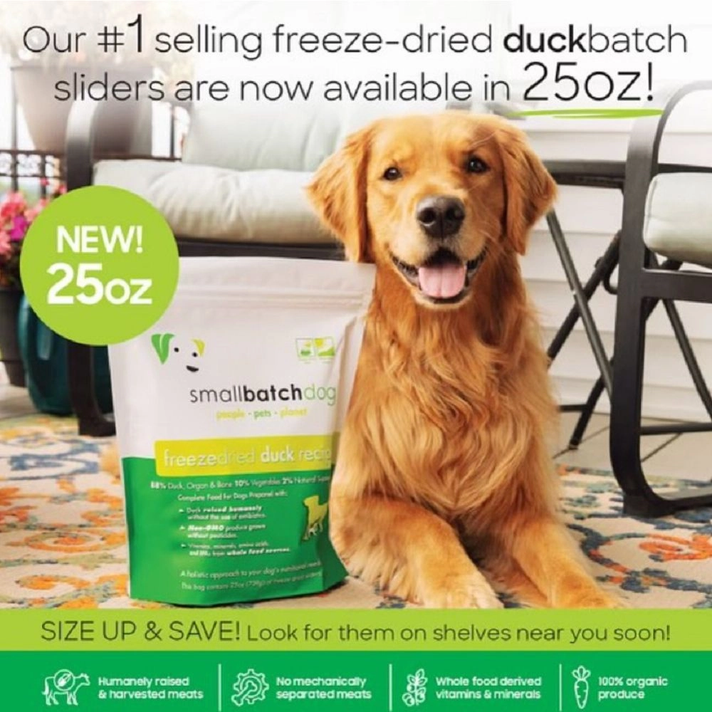 Freeze Dried Humanely Raised Duck Dog Food