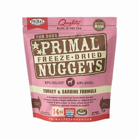 Freeze Dried Turkey & Sardine Nuggets Dog Food