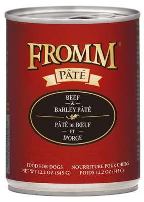 Fromm Beef & Barley Pat Food for Dogs